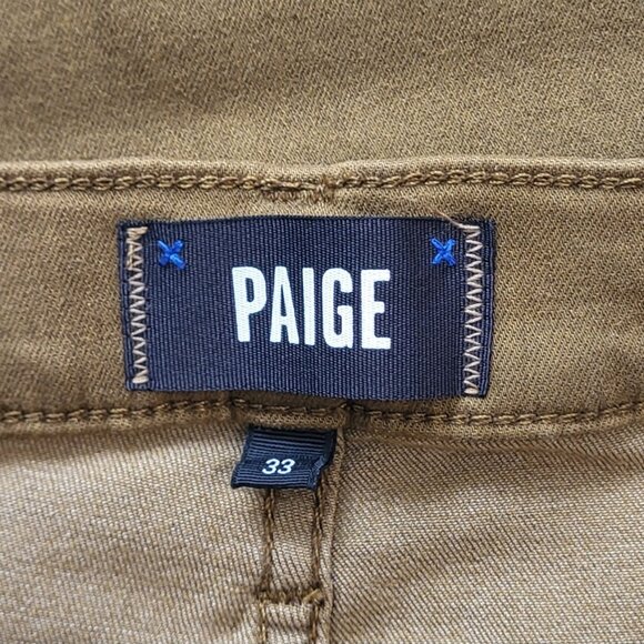 Paige Lennox Transcend Slim Jeans in Vintage High Tea Men's Size 33 - Picture 5 of 7